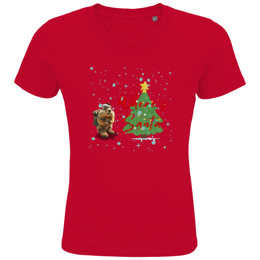 Kids Premium Bio T-Shirt Where's Santa