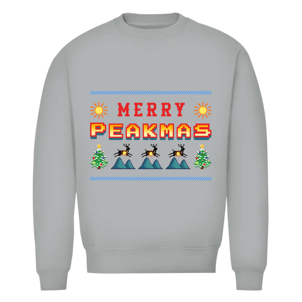 Herren Premium Bio Sweatshirt Merry Peakmas