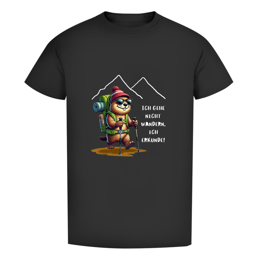 Herren Premium Bio T-Shirt Ich erkunde...