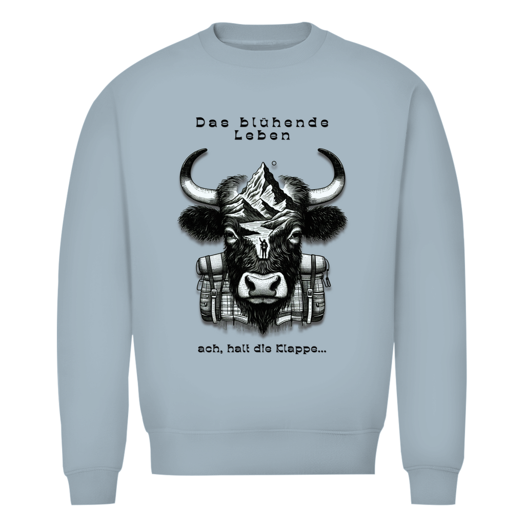 Herren Premium Bio Sweatshirt Blühendes Leben