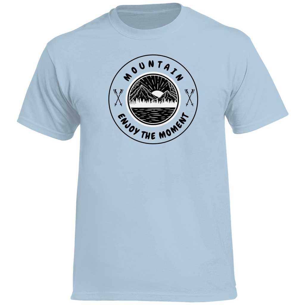 Herren Heavy Cotton T-Shirt Enjoy the Moment