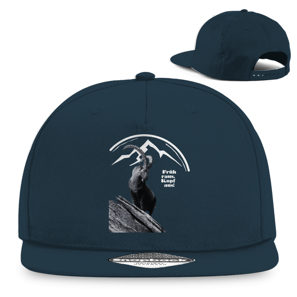 Snapback Rapper Cap Steinbock