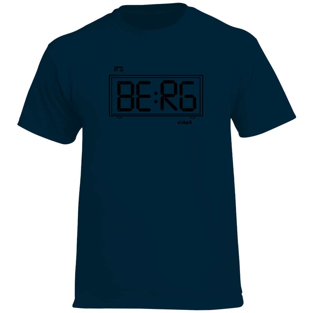 Herren Heavy Cotton T-Shirt It's Berg o'clock