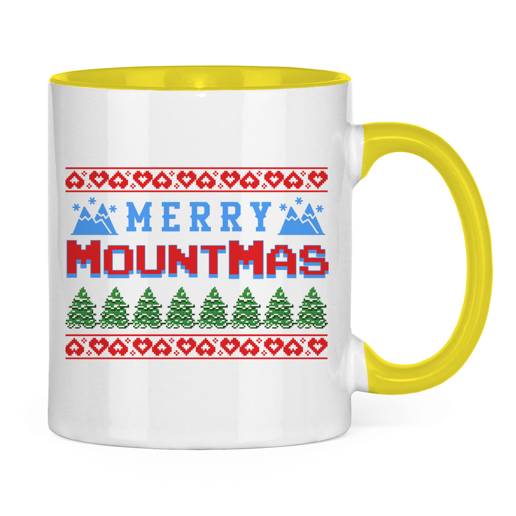 Tasse zweifarbig Merry Mountmas