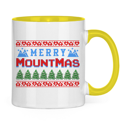 Tasse zweifarbig Merry Mountmas