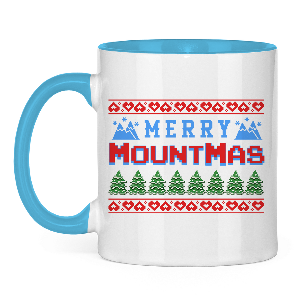 Tasse zweifarbig Merry Mountmas