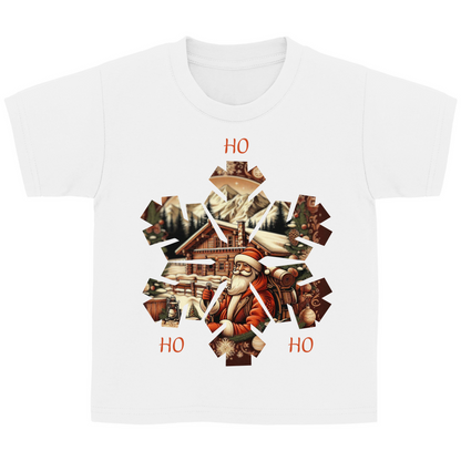 Kinder Basic T-Shirt Ho Ho Ho