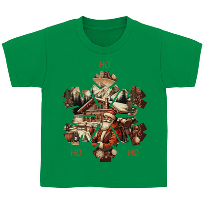 Kinder Basic T-Shirt Ho Ho Ho