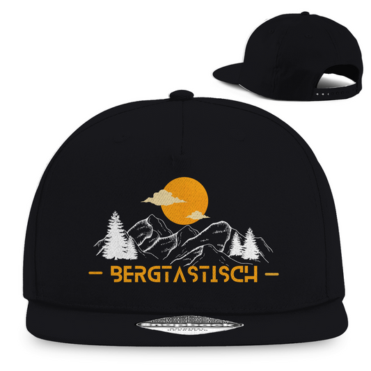 Snapback Rapper Cap Bergtastisch