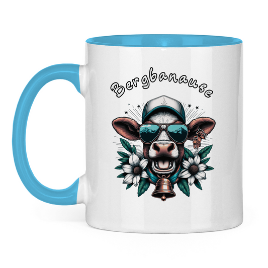 Tasse zweifarbig Bergbanause