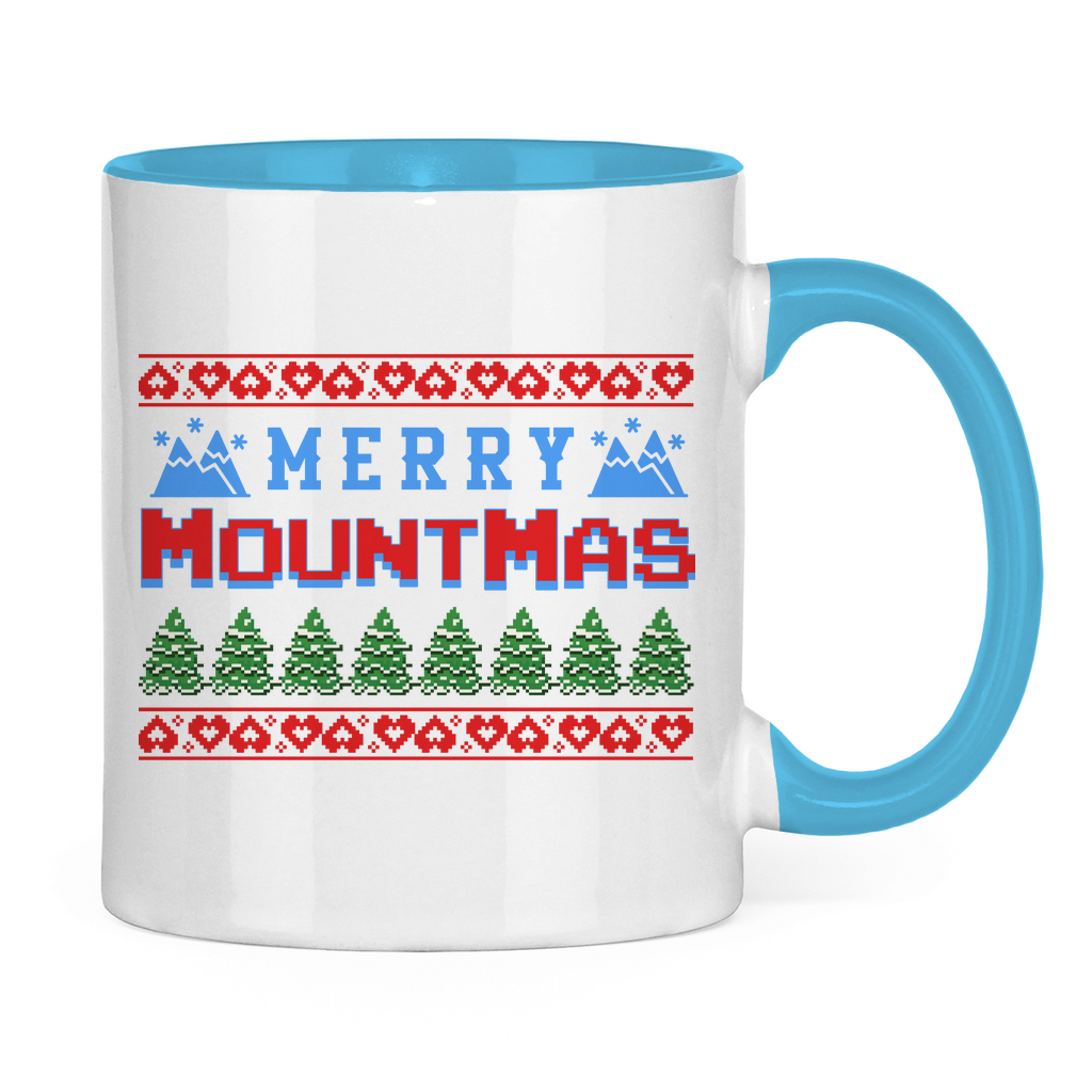 Tasse zweifarbig Merry Mountmas