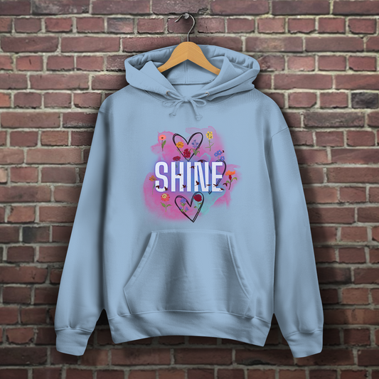 Damen Hoodie Shine