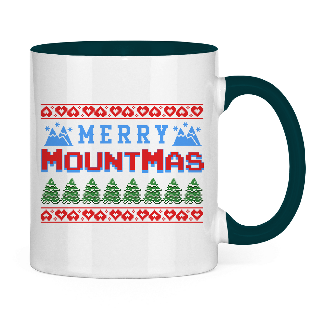 Tasse zweifarbig Merry Mountmas