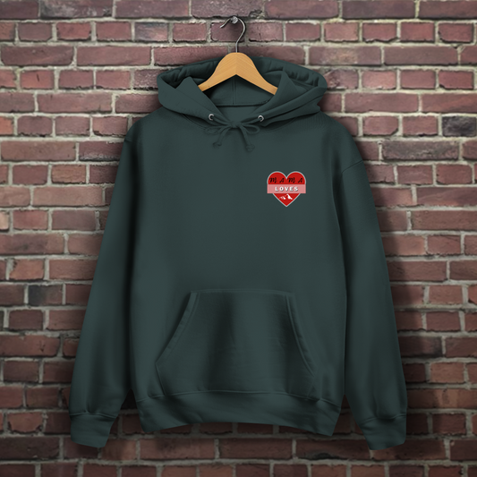 Damen Hoodie Mama loves Mountains