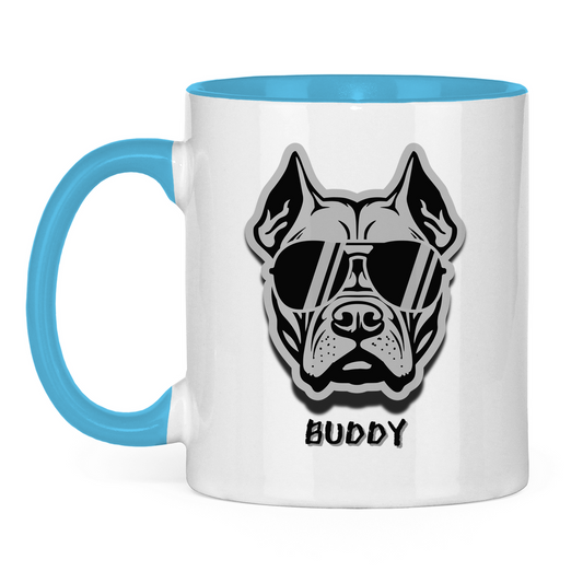 Tasse zweifarbig Buddy