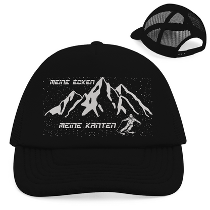 Retro Trucker Cap Meine Ecken, meine Kanten Ski