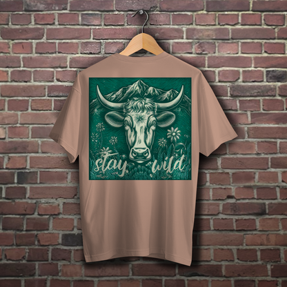 Oversize T-Shirt Stay wild