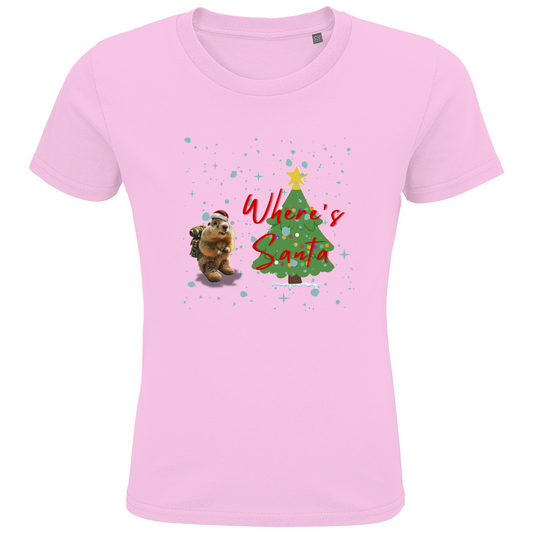 Kids Premium Bio T-Shirt Where's Santa