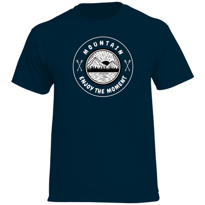 Herren Heavy Cotton T-Shirt Enjoy the Moment
