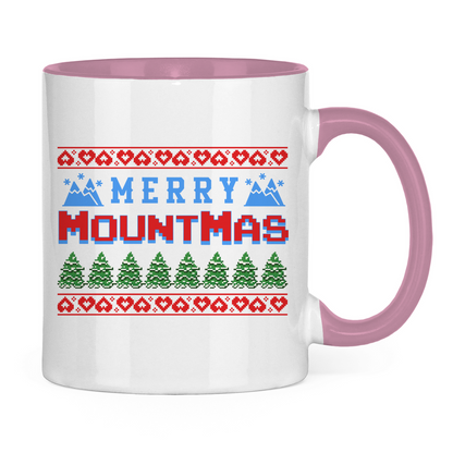 Tasse zweifarbig Merry Mountmas