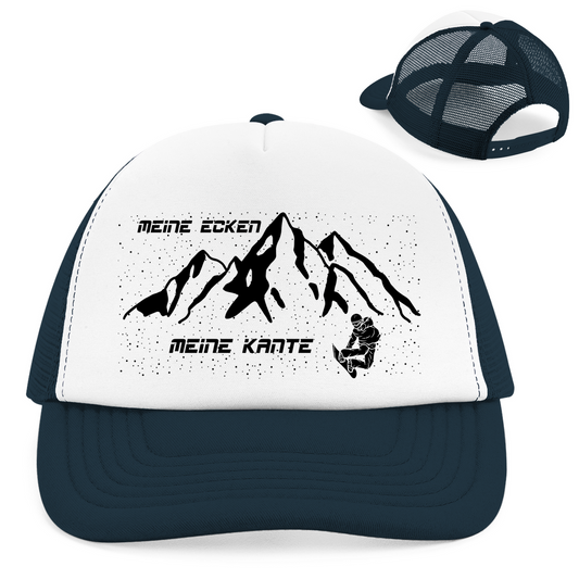 Retro Trucker Cap Meine Ecken, meine Kanten snowboard