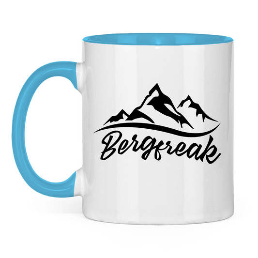 Tasse zweifarbig Bergfreak