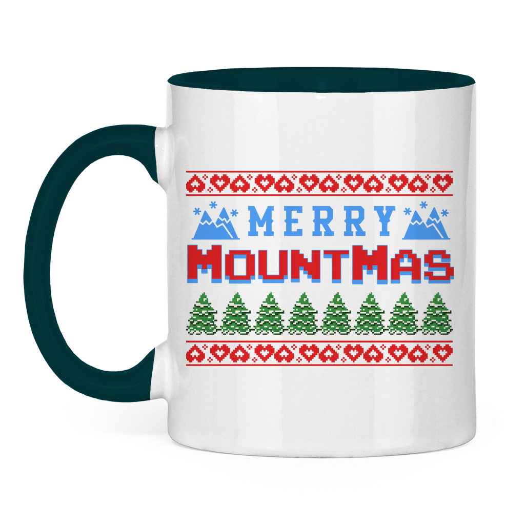 Tasse zweifarbig Merry Mountmas