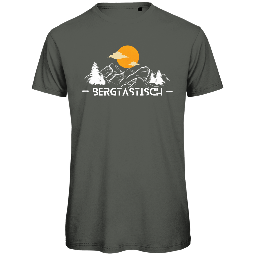 Herren Premium Bio T-Shirt Bergtastisch