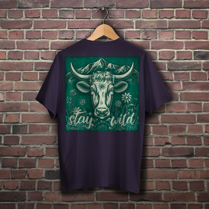 Oversize T-Shirt Stay wild