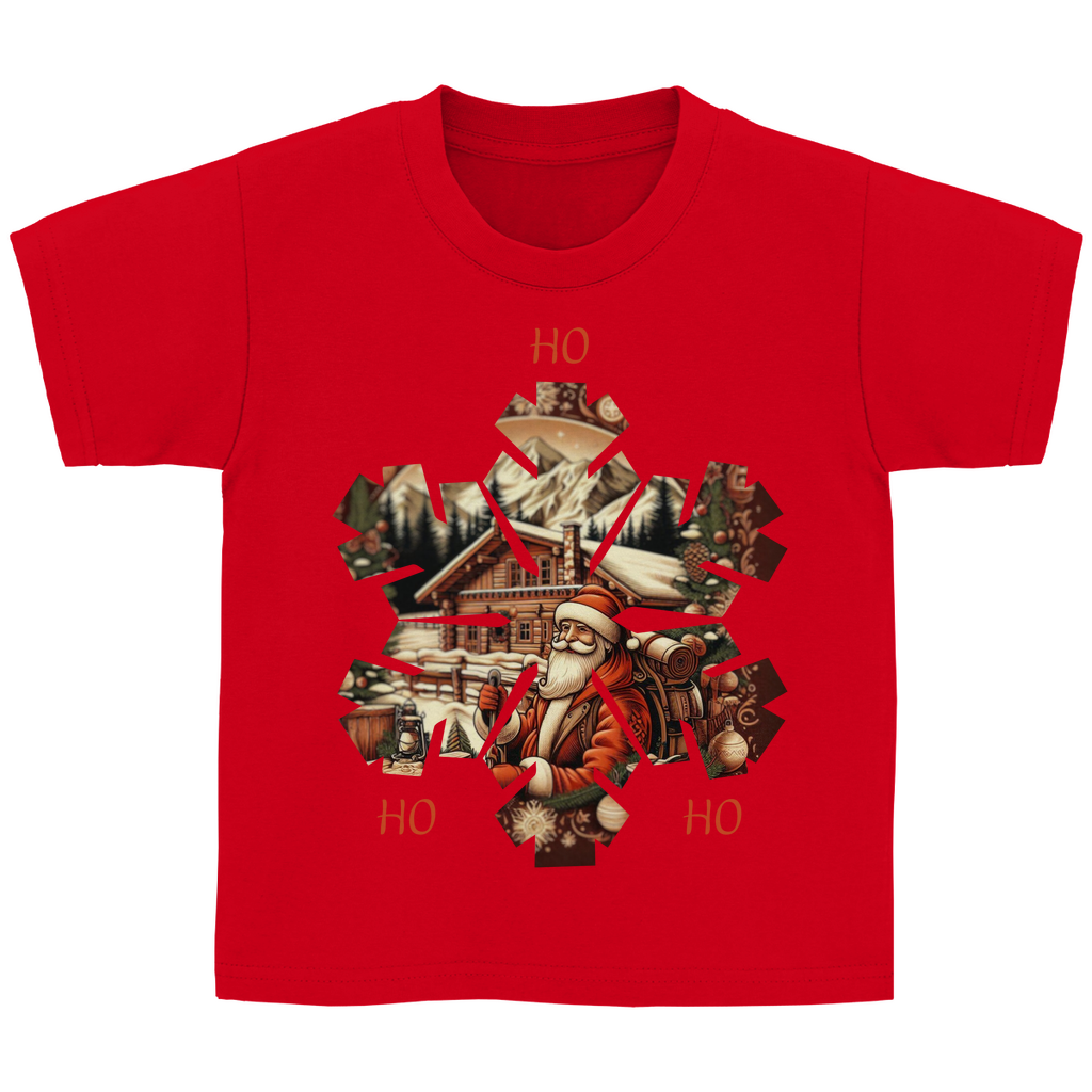 Kinder Basic T-Shirt Ho Ho Ho