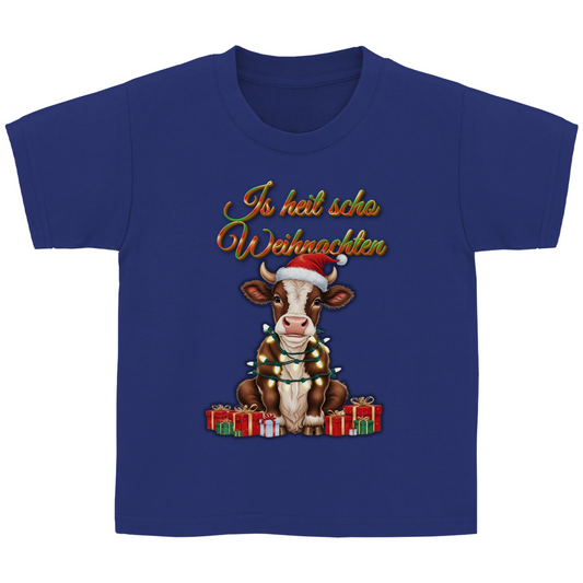 Kinder Basic T-Shirt Is heit scho Weihnachten