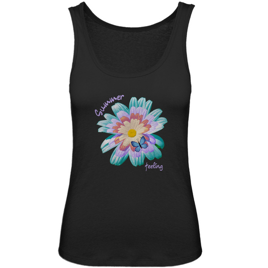 Damen Premium Organic Tank Top Summer feeling