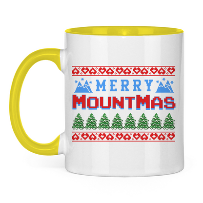 Tasse zweifarbig Merry Mountmas