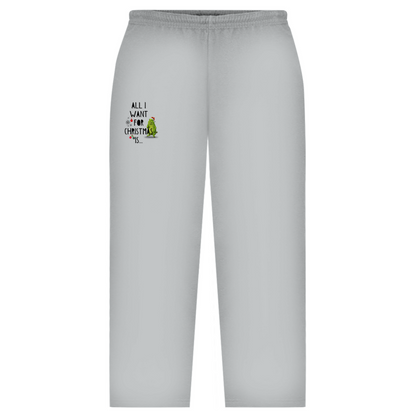 Oversize Sweatpants All I want for Christmas