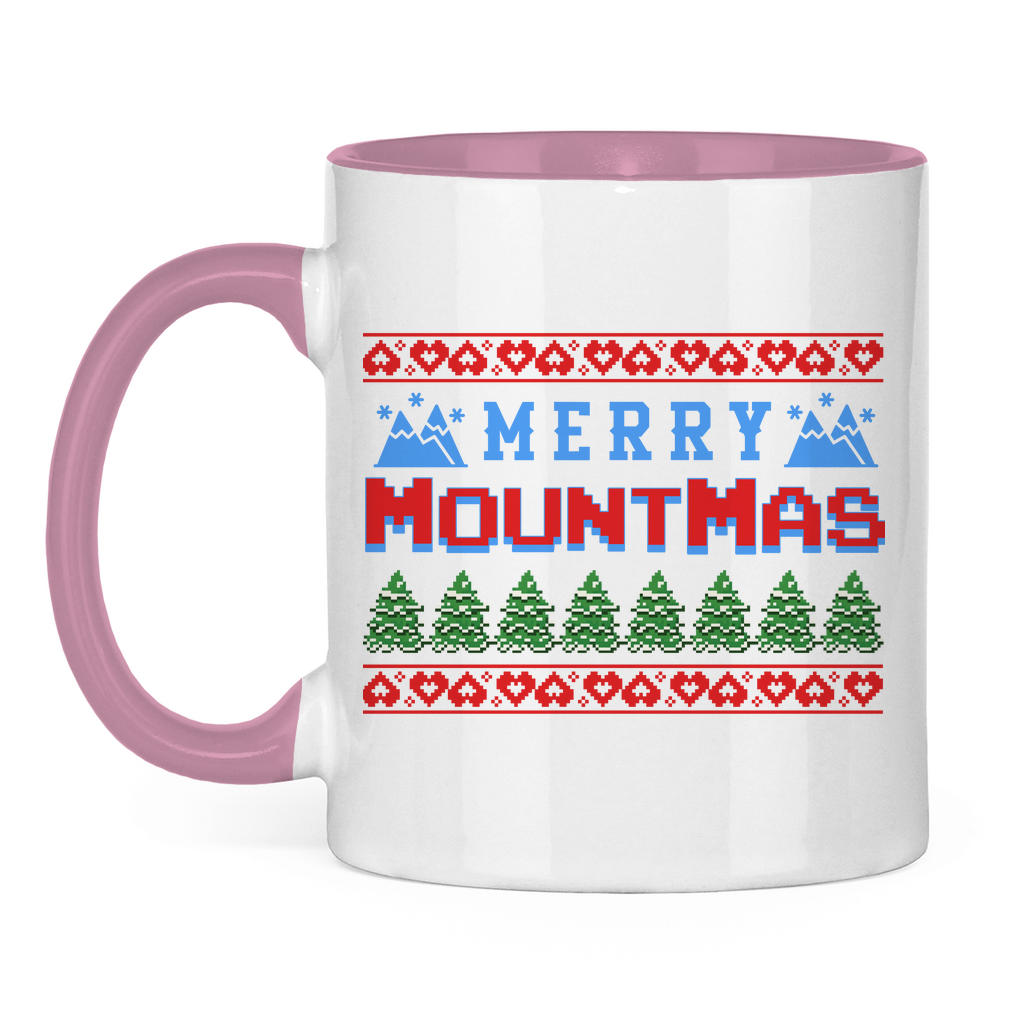 Tasse zweifarbig Merry Mountmas