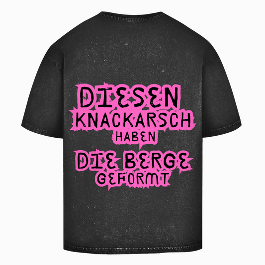 Oversize Washed T-Shirt Knackarsch