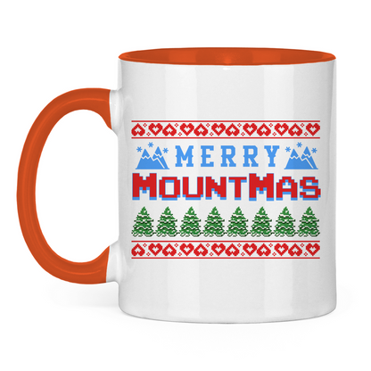 Tasse zweifarbig Merry Mountmas