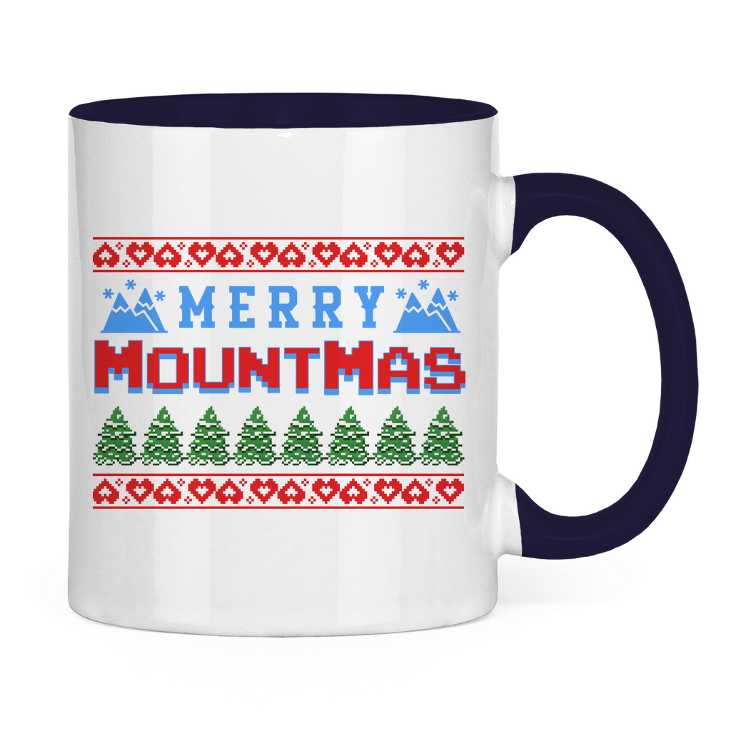 Tasse zweifarbig Merry Mountmas