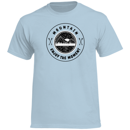 Herren Heavy Cotton T-Shirt Enjoy the Moment