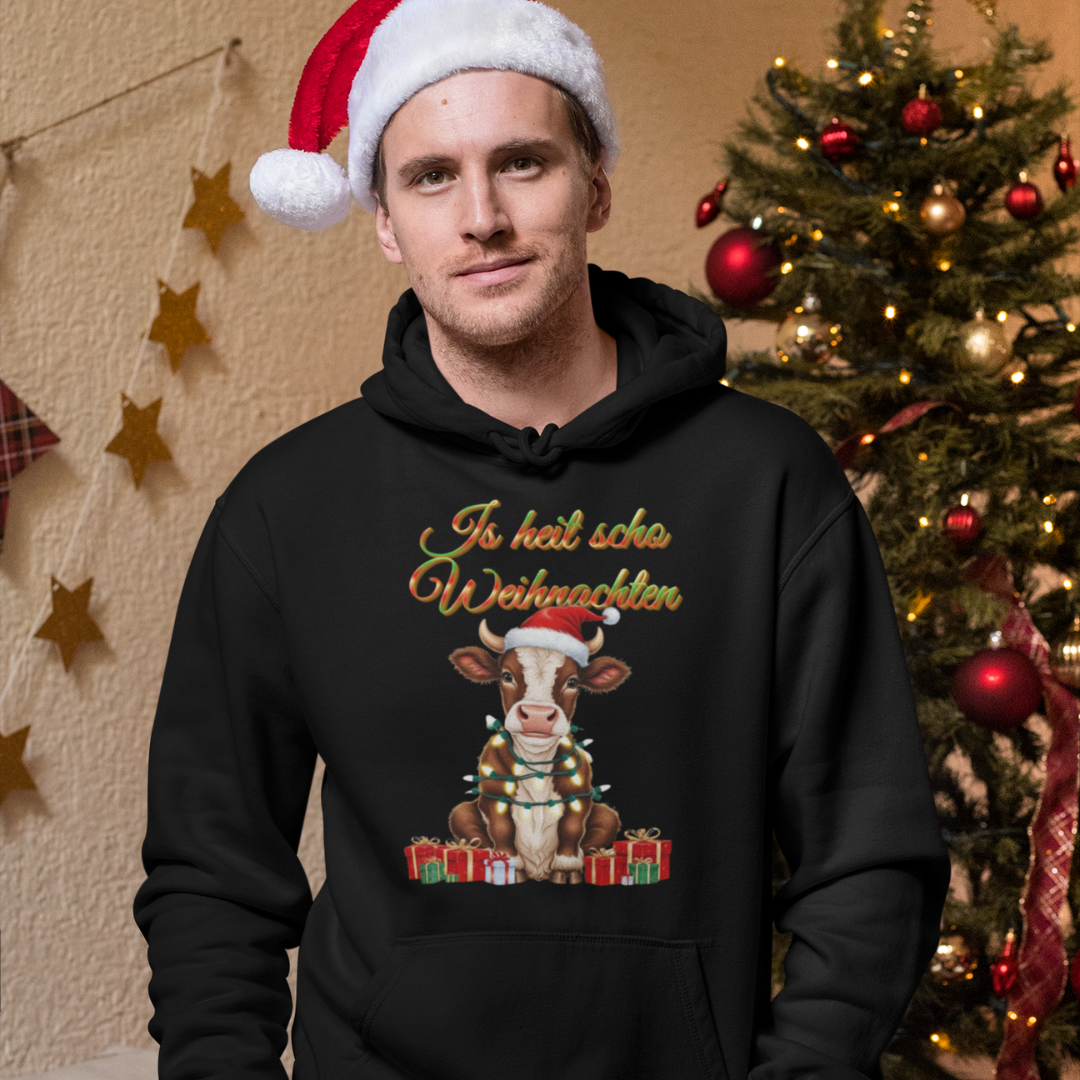 Unisex Hoodie Is heit scho Weihnachten